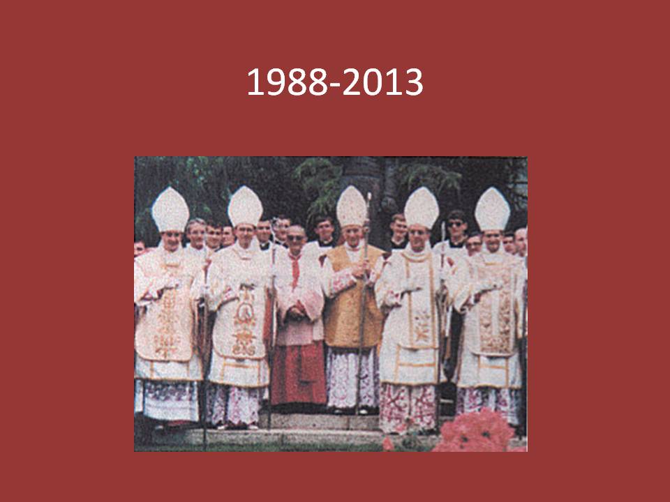 SSPX 2013 Anniversary Pilgrimage